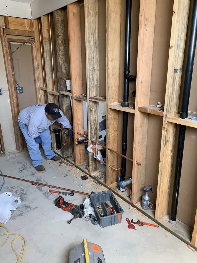 Commercial rough-in plumbing for Water Heater Replacement in Massapeag